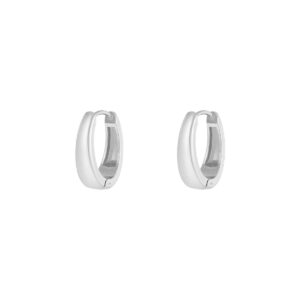 Κομψά Σκουλαρίκια Mini Hoops - Ασημένιο Χρώμα