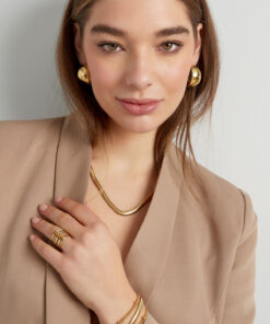 Alternative view of Unisex Αλυσίδα Λαιμού Flat Silver